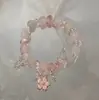 Nuevo Pulsera Geométrica de Cristal Estilo Chino para Niñas Ins Pulsera Dulce de Cuentas Rotas para Estudiantes Joyería de Moda Versátil Venta al por Mayor