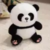 Pelúcia de Panda Vermelho Estilo Princesa, Boneca Fofa de Saia, Presente para Meninas no Festival Qixi, Presente de Aniversário