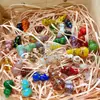 Contas de Vidro Feitas à Mão em Forma de Cabaça, Vaso com Contas, Acessórios Transparentes com Contas, Pulseira de Contas, Pingente, Artesanato em Vidro de Zibo, Vestuário