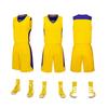 Venta directa de fábrica por lotes traje de baloncesto para hombre verano impresión DIY transpirable club de escuela primaria y secundaria chaleco deportivo de entrenamiento