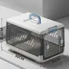 Transportadora de mascotas transfronteriza para viajes aéreos, diseñada para gatos, previene el estrés y la pérdida durante las salidas, y es adecuada para el transporte en automóvil y equipaje de aerolínea.. Disponible al por mayor