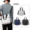 2025 Primavera Nuevo Bolso de Hombro para Hombre Ligero Negocios Simple Portátil Bandolera Bolso Deportivo Casual
