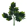 Rama Artificial de Banyan Hoja de Banyan tacto plástico Rama de Banyan hoja de planta verde rama falsa decoración de jardín