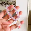 Pulsera infantil con cuentas de gelatina de Sanrio de dibujos animados, linda pulsera para niña, joyería para estudiantes, pulsera, joyería