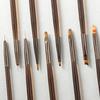 Juego de pinceles japoneses para uñas, bolígrafo de barrido de doble cabezal, bolígrafo de construcción, bolígrafo de fototerapia pintado con línea de tracción, bolígrafo degradado, venta al por mayor
