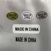 Fabricado na China Etiqueta Chinesa Etiqueta Transparente Autoadesiva Nota de Origem Fabricado na China