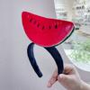 Aro de Pelo Divertido con Imitación de Frutas Zanahoria Aro de Pelo Femenino Cebolla Galesa Linda Cueva para el Cabello Aro de Pelo Creativo de Pimienta Accesorios para el Cabello de Simulación