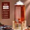 Garrafa de vidro octogonal selada para vinho espumante atacado garrafa especial para vinho espumante jarra de vinho medicinal com ginseng garrafa de vidro para vinho espumante