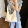 Bolso Tote Popular de Color Sólido Transfronterizo para Mujer Gran Capacidad 2025 Nuevo Bolso de Hombro Casual Simple Bolso de Axila de Gama Alta