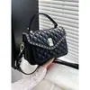 Bolso de Mano de Lujo Vintage Bolso Cuadrado Pequeño para Mujer 2026 Nuevo Primavera/Verano Bolso de Hombro Cruzado con Estampado Retro de Gama Alta
