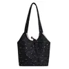 Bolso Bandolera Estrella Dulce para Estudiantes Femeninas Estilo Coreano Bolso de Lona Gran Capacidad Bolso de Mano Nuevo Bolso Tote Casual Primavera y Verano