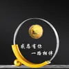 Monedas de Oro y Plata, Medallas Octagonales Personalizadas de Cristal de Hielo con Números y Letras, Billetes Conmemorativos, Insignias Conmemorativas Incrustadas, Celebraciones de Aniversario y Escolares