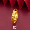 Anel Banhado a Ouro Areia Vietnamita, Anel Ajustável, Transmissão ao Vivo para Mulheres, Douyin, Mesmo Estilo que Xiaohongshu Kuaishou, Retenção de Cor