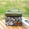 Bolsa de Almacenamiento de Condimentos para Exteriores de 7 Piezas Bolsa de Almacenamiento de Botellas de Condimentos para Acampar Juego de Frascos de Condimentos Bolsa Cosmética Portátil