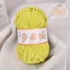 Hilo de Hilo de Hielo de Terciopelo de Nube Tejido a Mano Hilo Grueso DIY Bufanda de Tejido para Bebé Hilo para Cojín de Asiento de Muñeca Hilo para Zapatos de Ganchillo