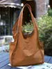 Bolsa Estilo Transfronteiriço 2026 Nova, Bolsa Tote Simples de Cor Sólida, Bolsa Dobrável de Tecido de Nylon de Grande Capacidade, Bolsa de Compras, Bolsa Feminina