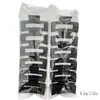 Pinza de Garra de Goma Grande para Mujer para Cabello Grueso, Adecuada para Peinados Recogidos en la Nuca, Pinza de Tiburón, Set de Accesorios para el Cabello de Dos Dólares