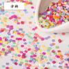 Estrela floco de neve redondo glitter pequenas lantejoulas DIY contas epóxi Cristal lama enchimento decorativo acessórios de material artesanal