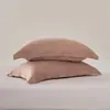 Hotel Cinco Estrellas 60 Piezas Lenzing Tencel Color Sólido Funda de Almohada Funda de Almohada de Seda Set Doble de Seda de Hielo Cubierta Interior