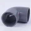 Conexão de cotovelo 90 graus para tubo de fornecimento de água UPVC, cotovelo superior e inferior de plástico para tubo de água 20 cotovelo 2532 conexões de água para aquário