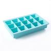 Bandeja de Hielo Cuadrada de Silicona Azul Grado Alimenticio con 15 Compartimentos, Bandeja de Hielo Cuadrada, Molde Cuadrado para Cubitos de Hielo DIY, Fácil de Limpiar