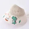 Chapéu de Sol Infantil Fino de Verão, Chapéu de Sol Respirável Aberto na Parte Superior para Uso ao Ar Livre, Chapéu com Aba Larga para Proteção Solar para Meninos e Meninas