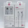 Serie de Cables de Datos de Frutas Rojas Cable de Datos de Carga Rápida Carga Flash Adecuado para Huawei, Apple, Oppo Carga Flash Cable de Carga 120W6A
