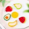 Paisaje Mini Frutero Sandía Fresa Comida Juego DIY Gel de Crema Pasador Adorno Accesorios Mini Adornos Pequeños