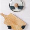 Punch-free Parede Pot Lid Rack Kitchen Supplies Storage Rack Pot Lid Shelf Pot Lid Storage Rack 42g