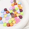 Colgante de Esmalte de Trébol de Cuatro Hojas de Colores Aleación Accesorios DIY Lindos Accesorios para Cadena de Teléfono Materiales Materiales para Ropa Dibujos Animados