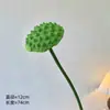 Flor y hoja de loto biónica artificial 3D, nueva decoración de flor de loto artificial estilo chino para sala de estar y mesa de comedor, venta al por mayor