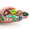 Serie Creativa Transfronteriza Brasil Accesorios para Manualidades Parche Adhesivo Suave Funda para Teléfono Móvil Accesorios para Pegatina de Refrigerador Decoración Plana