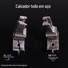 Máquina de costura plana carro colarinho superior cintura calcador linha escura tangente todo - aço calcador calcador NR-31S NL-31S gota pit calcador