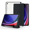 Adequado para Capa Protetora de Tablet Samsung S9 com Porta-Caneta S9Fe Acrílico S10Fe+ 70% de Desconto Capa de Couro 11 polegadas Capa Transparente