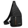 Bolsa de Peito Masculina Nova Personalizada Tecido Oxford Grande Capacidade Leve para o Dia a Dia Bolsa de Ombro Moda Versátil Casual Bolsa Transversal