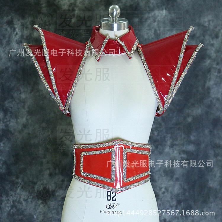 红色坎肩腰封5