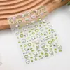Pegatinas Transparentes de Mascotas de Dibujos Animados, Pegatinas para Diario, Pegatinas Decorativas Girly para Manualidades DIY, Pegatinas para Teléfono Móvil, Computadora, Taza de Agua al por Mayor