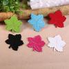 Parche de tela de flor parche de hoja pequeña parche adhesivo para planchar decorativo ropa pantalones parche para agujeros parche parche de tela parche multicolor