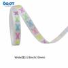 Cinta de huevo de Pascua estampada nueva transfronteriza, embalaje de regalo, cinta de cuadros, cinta decorativa de rábano de conejo en stock