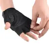 Guantes de medio dedo para deportes al aire libre y motociclismo, guantes de montar antideslizantes para hombre, guantes protectores unisex de medio dedo resistentes al desgaste