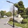 Poste Brazo Poste de Modificación de Patio Tubo 50 Tubo 60 Poste de Cemento Aro Soporte de Farola Poste Brazo 0.6m 1.5