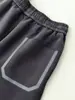 251008001 Calça Casual Masculina de Alfaiataria Tridimensional de Alta Qualidade para Primavera e Outono, Modelo Reto, Versátil, Calça para Trabalho e Dia a Dia