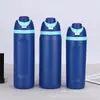 Copo Térmico de Aço Inoxidável 304 Transfronteiriço, Copo de Frutas Unissex de Uso Duplo, Garrafa de Água Esportiva Portátil para Exterior, Em Estoque