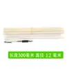 Color Primario Palo de Madera Redondo Varilla de Madera Redonda Palito de Helado Tira de Madera DIY Hecho a Mano Abedul Palo Pequeño de Madera Varilla