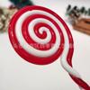 Regalo de Navidad Bastón de Caramelo Acrílico Imitación Decoración Navideña Bastón Adorno Colgante para Árbol de Navidad Paleta Dulce Manualidad Pequeña