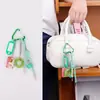 Pingente de Bolsa de Resina Decoração Simples Pingente para Bolsa de Uso Diário Pingente de Celular Chaveiro