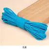 Cuerda elástica muy elástica, duradera y colorida, cordón elástico redondo para cuerdas de saltar infantiles, coleteros, cinturas y accesorios de ropa