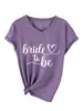 Futura novia Amazon eBay tienda independiente casual y cómoda simple camiseta de mujer con cuello en V de manga corta