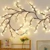 Celebridad de Internet Transfronteriza Decora Dormitorio con Luces de Hilo, Ramas de Ratán, Luces Decorativas para Habitación, Luces de Colores, Iluminación Ambiental Led