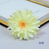 Flores Artificiales, Agujas de Pino, Flores de Crisantemo, Crisantemo Dorado de Seda, Crisantemo Pinza de Cangrejo, Agujas de Abeto, Tocado Estilo Antiguo Dinastía Han, Flores DIY para Hacer Cabezales de Bandera